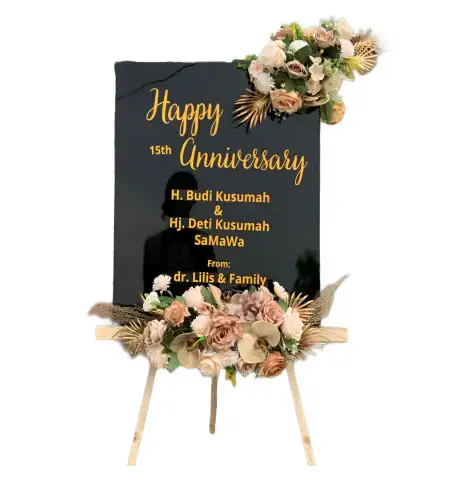 Papan Bunga Akrilik Gilang